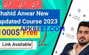 How To Get Shahid Anwar amazon course free 2024